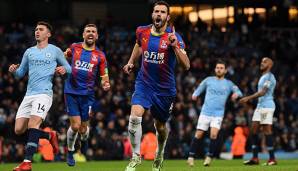 Luka Milivojevic erzielte beim 3:2-Sieg von Crystal Palace gegen Manchester City im Dezember 2018 den Siegtreffer.