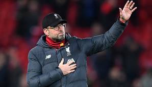 Jürgen Klopp ist mit Liverpool Tabellenführer.