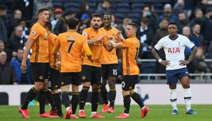 Wolverhampton siegt nach Rückstand bei den Tottenham Hotspur.