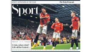 TELEGRAPH: "Krise, welche Krise? United hebt ab."