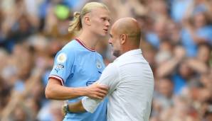 Erling Haaland, Pep Guardiola