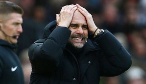 Guardiola und City haben trotz Führung das Derby im Old Trafford verloren.