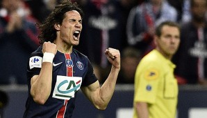 Edinson Cavani erlöste seine Mannschaft in der zweiten Halbzeit