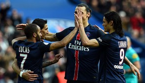 PSG feierte gegen Caen eine ordentliche Party