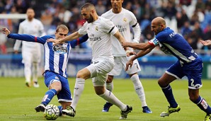 Karim Benzema laborriert derzeit an einer Rückenverletzung