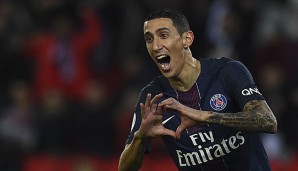 Angel di Maria traf gegen den FC Nantes