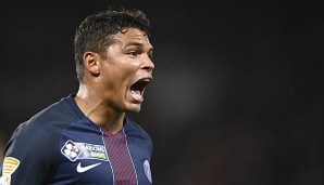 Thiago Silva besorgte das 1:0 für PSG