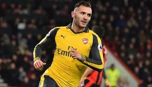 Lucas Perez kommt bei Arsenal nicht über eine Reservistenrolle hinaus