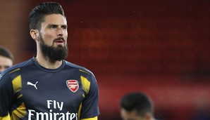 Olivier Giroud spielt seit 2012 für den FC Arsenal