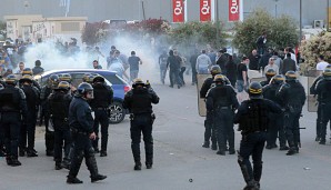 Der SC Bastia muss nach Krawallen im Spiel gegen Lyon ein Geisterspiel austragen