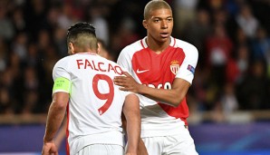 Kylian Mbappe und Falcao bilden das Top-Sturm-Duo in Frankreich