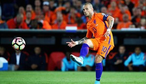 Wesley Sneijder stand zuletzt bei Galatasaray Istanbul unter Vertrag