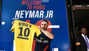 Neymar ist der Verkaufsschlager in den Fanshops von PSG