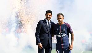 Nasser Al-Khelaifis Karriere begann im Tennis. In zehn Jahren verdiente er so viel wie Neymar in vier Stunden