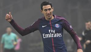 Angel di Maria erzielte den Siegtreffer für PSG gegen Nantes