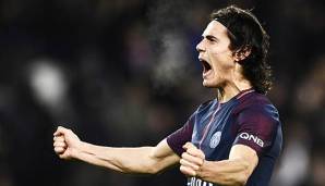 Edinson Cavani nun Paris Saint-Germains Rekordtorschütze