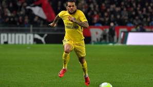 Platz 9: Daniel Alves - 700.000 Euro pro Monat