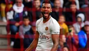 Eric-Maxim Choupo-Moting traf bei seinem Ligadebüt für PSG