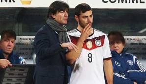 Seltenes Vergnügen: Obwohl Kevin Volland seit Jahren einer der besten Torjäger Deutschlands ist, kam er unter Bundestrainer Joachim Löw nur auf zehn Länderspiele - letztmals vor vier Jahren.