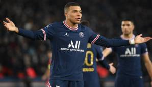 Kylian Mbappe rettete PSG mit seinem Treffer gegen Stade Rennes