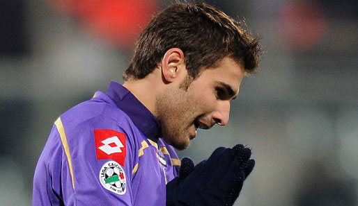 Adrian Mutu spielte seit 2006 beim AC Florenz