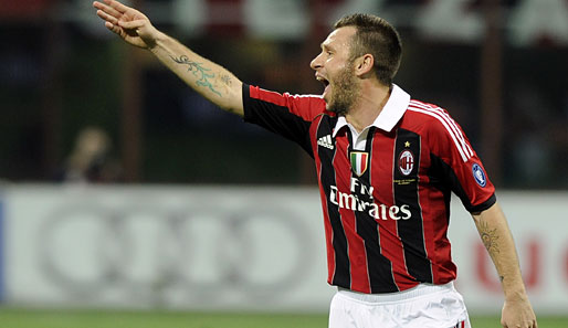 Angreifer Antonio Cassano hat um seine Freigabe vom AC Milan gebeten