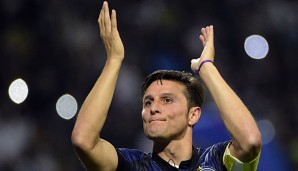 Am 10. Mai 2014 bestritt Javier Zanetti sein letztes Spiel