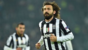 Andrea Pirlo macht den Hattrick perfekt: Bereits 2012 und 2013 gewann er die Auszeichnung