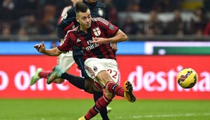 Stephan El Shaarawy zog sich gegen Lazio einen Mittelfußbruch zu