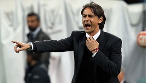 Inzaghi war als Spieler selbst beim AC Milan aktiv