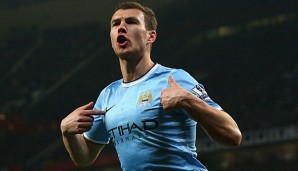 Dzeko wurde in Manchester nie vollends glücklich