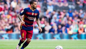 Dani Alves gewann mit dem FC Barcelona insgesamt 14 Titel