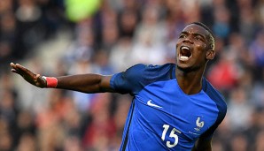 Paul Pogba spielt bei der EM für Frankreich