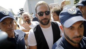 Gonzalo Higuain absolvierte am Freitag den Medizincheck bei Juventus Turin