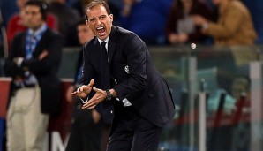 Massimiliano Allegri glaubt weiterhin an einen schlagkräftigen Juventus-Kader