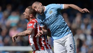 Pablo Zabaleta schnürt seit 2008 seine Schuhe für die Citizens