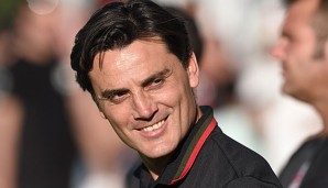 Vincenzo Montella freut sich über den ersten Testspielsieg