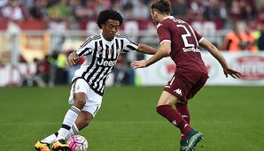 Juan Cuadrado trug bereits vergangene Saison das Trikot der Bianconeri