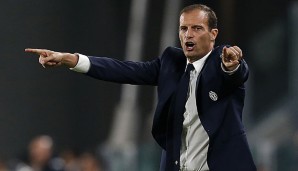 Massimiliano Allegri sah sich nach der Inter-Pleite scharfer Kritik ausgesetzt