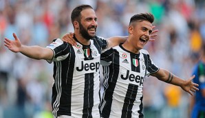 Paulo Dybala ist von Gonzalo Higuain beeindruckt