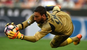 Gianluigi Donnarumma könnte den AC Milan im Sommer 2018 ablösefrei verlassen