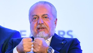 Napoli-Präsident De Laurentiis über seine Mannschaft