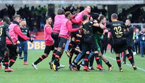 Benevento Calcio hat seinen ersten Punkt eingefahren