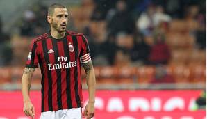 Leonardo Bonucci erwägt, den AC Milan zu verlassen