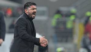 Gattuso ist an der Seitenlinie permanent unter Stress