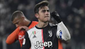 Paulo Dybala erzielte einen Doppelpack für Juventus Turin.