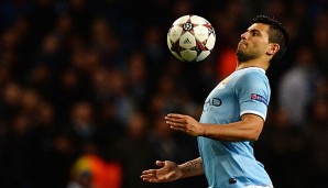 City-Angreifer Sergio Aguero soll beim FC Barcelona im Gespräch sein