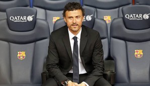 Erst seit dem 21. Mai sitzt Luis Enrique in Barcelona auf der Bank