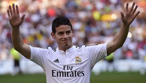 James Rodriguez ist der dritteuerste Transfer der Vereinsgeschichte von Real Madrid