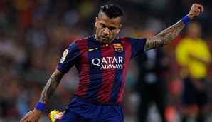 Dani Alves spielt seit 2008 für Barca